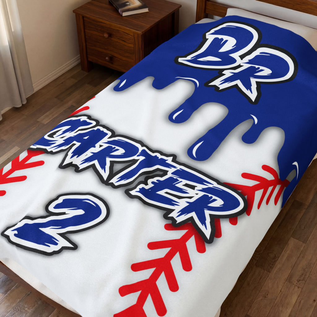 Personalized Beach Rats Throw Blanket