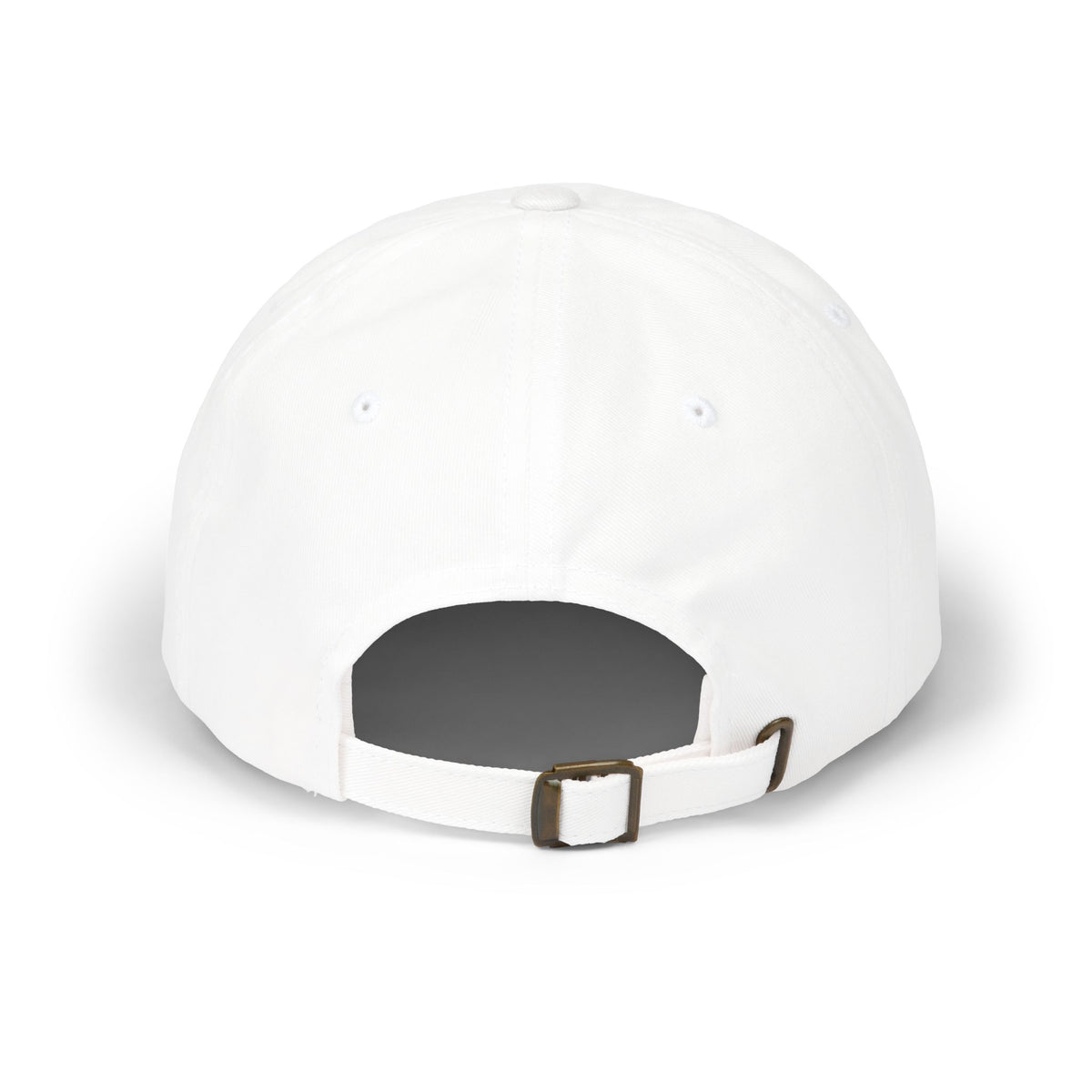 Embroidered Classic White Dad Cap