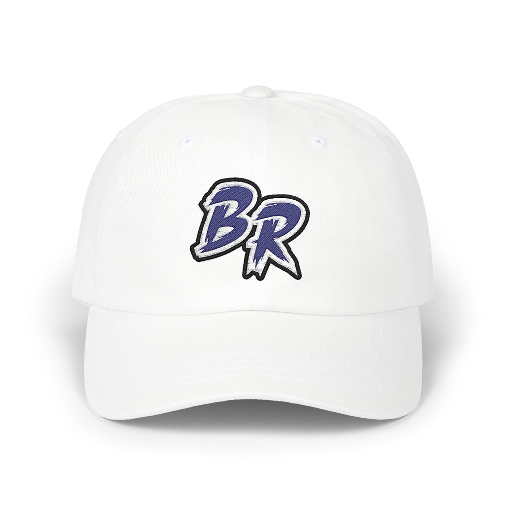 Embroidered Classic White Dad Cap