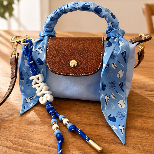 RAYS Game Day Bag Charm