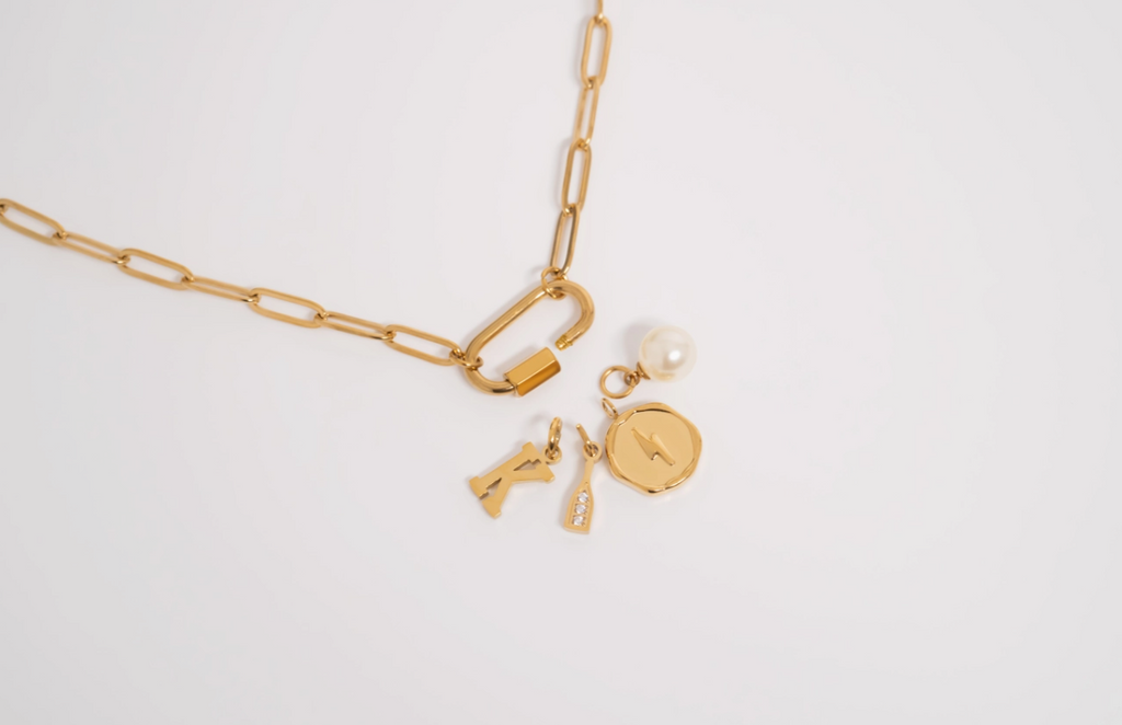 Paperclip Carabiner Necklace