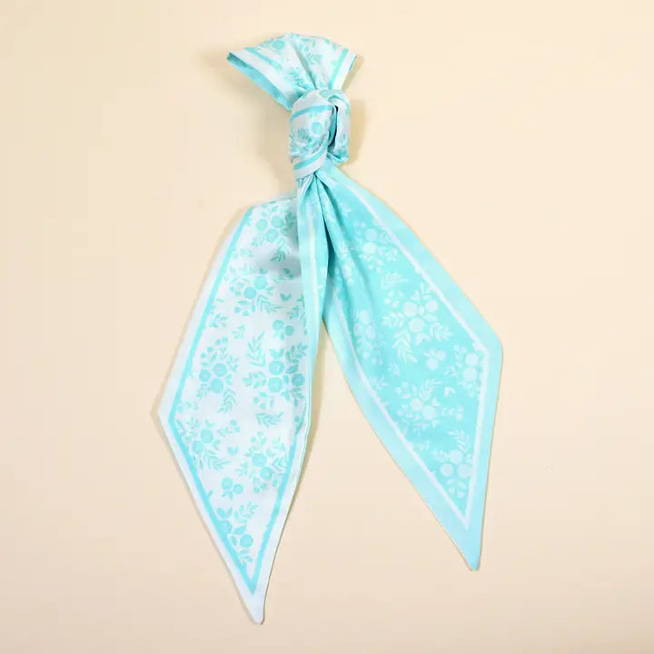 Twirl & Tie Scarf Accessory–Something Blue