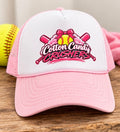 Pink Otto 5-Panel High Crown Foam Trucker Hat