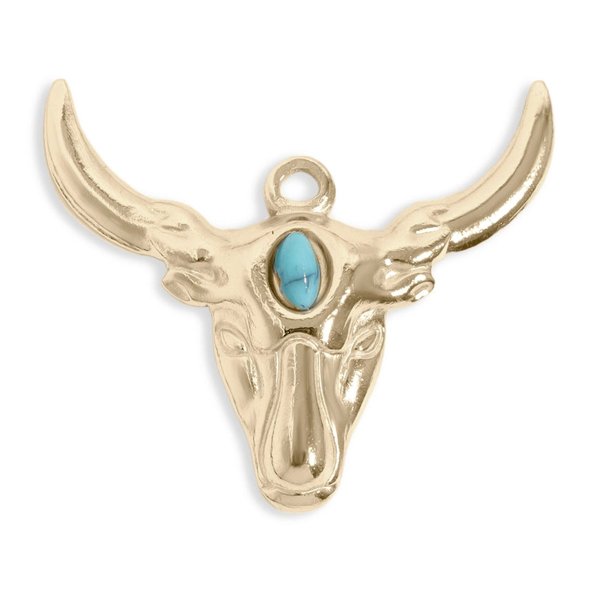 Longhorn Charm Necklace