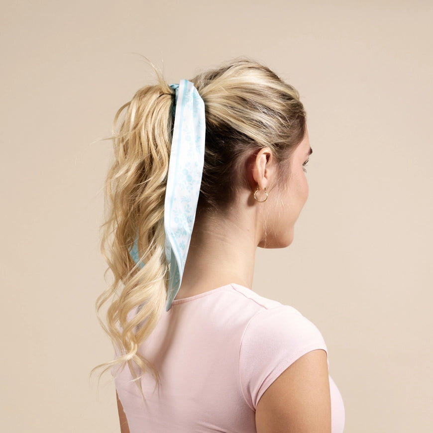 Twirl & Tie Scarf Accessory–Something Blue